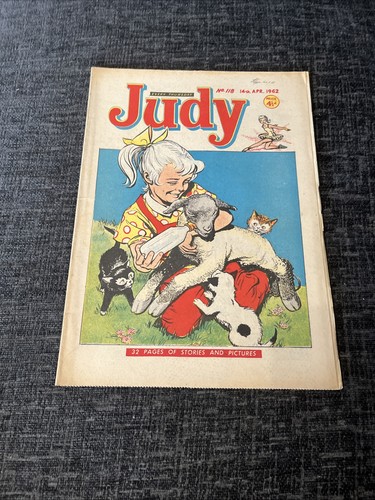 Judy comic april 1962 - judy,
