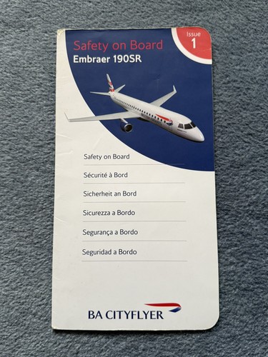 Cityflyer e190sr safety - cityflyer,