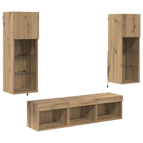 Wall units piece with led - piece,