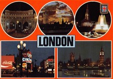 Multiview Sights London Postcard (A36)