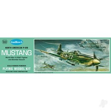 Guillow 905 P-51D Mustang   1:25 scale  Balsa Wood  Model Aircraft Kit