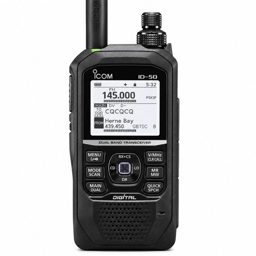 Icom 50e dual - band, handheld