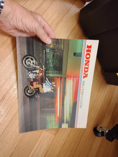 1981 honda cx500 custom - 1981,