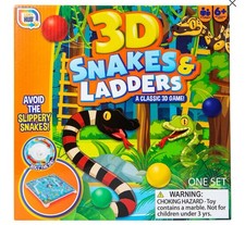 3D Snakes and Ladders Game