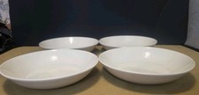 Gordon Ramsay Royal Doulton Maze 4x Pasta Bowls 23.5cm White Great Condition