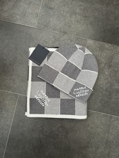 LV Damier Hat&scarf (Grey)