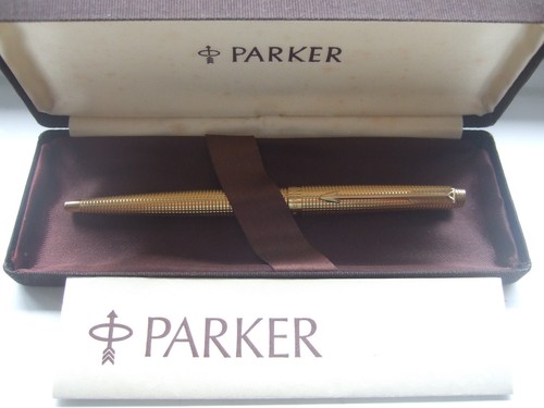 Vintage parker cisele - cisele, gold