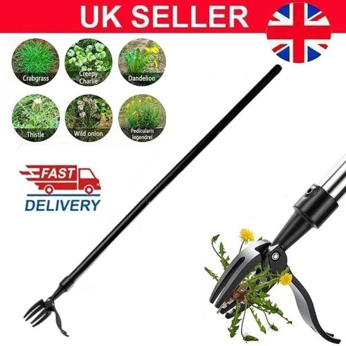 Weed puller remover steel claw - weed-puller,