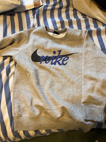 Nike grey men crewneck - men’s,