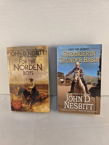 John nesbitt western novel - john,