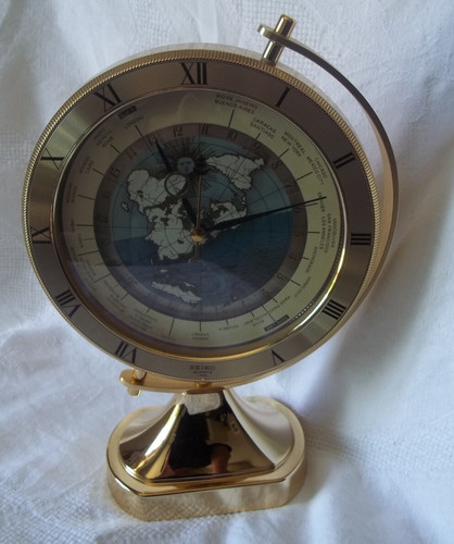 Seiko world time - seiko, globe
