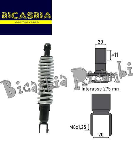 4558 rear shock absorber - 4558,