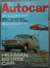 Autocar, 24th August 1970: Hillman Estate, Bond Equipe & Rover 110