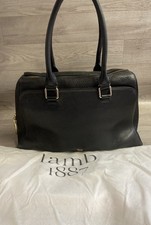 Lamb 1887 Black Handbag With