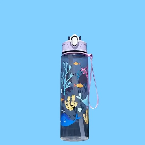 Sports water bottle for gym - water,