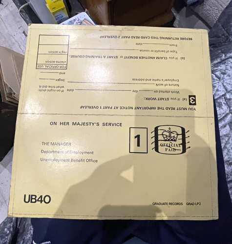 Ub40 signing off - off, 12"