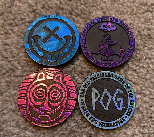 Waddingtons pog kinis slammers - pog, kinis/slammers