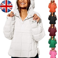 Womens Hooded Cotton Padded