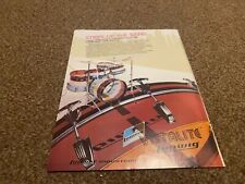 JBF21 ADVERT 11X8 LUDWIG VISTALITE DRUMS