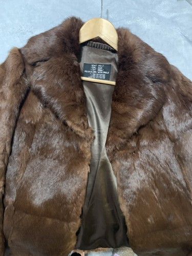 Real fur coat - fur,
