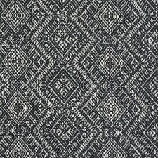 Yarmouth Ikat Fabric Charcoal