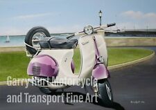 "Rally Time " Vespa GS150 Scooter A3 size Limited Edition Print