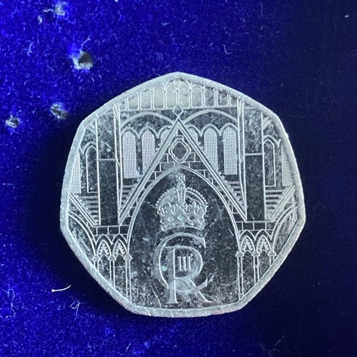 Rare 50p uncrowned king - 50p,