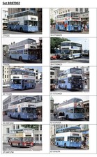 10 bus photographs (6" x 4"): Brighton Buses Leyland Atlantean/Dennis Dominator