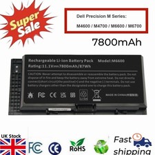 7800mAh FV993 Battery For Dell