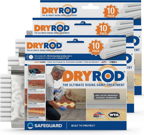 Dryrod damp proofing - dryrod, rods