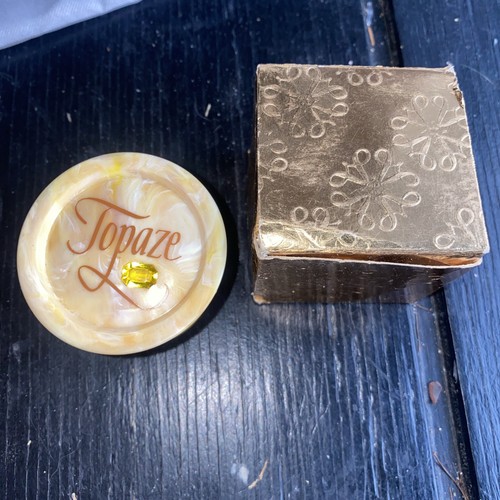 Vintage avon topaze - avon, cream