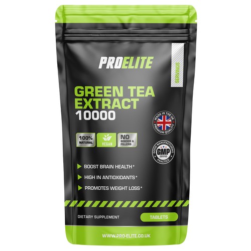 Green tea extract tablets - green,