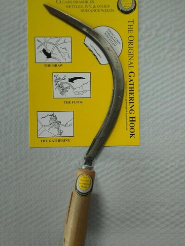 Gathering hook serrated - hook.,
