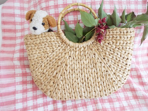 Vintage natural water hyacinth - vintage,