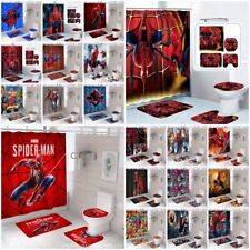 3D Spider-Man Shower Curtain