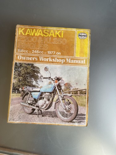 Kawasaki z200 kl250 singles - kawasaki,