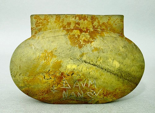 L0718 art deco - glass, vase