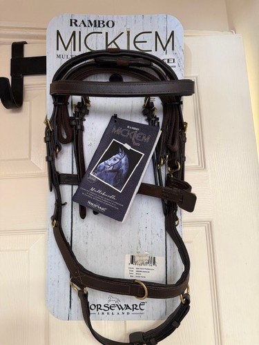 Rambo micklem brown bridle - rambo, bridle-
