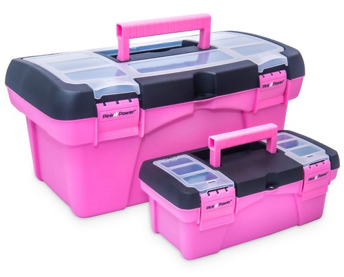 Pink power tool box for - power,