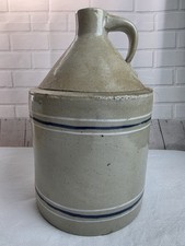 Antique stoneware gallon jug - antique, 1