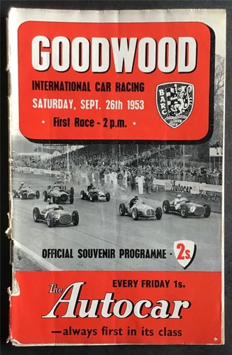 Goodwood sep 1953 - 26,