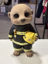 Fireman Baby Meerkat Ornament