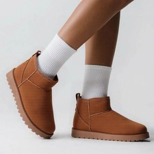 WOMENS LADIES WARM WINTER FAUX