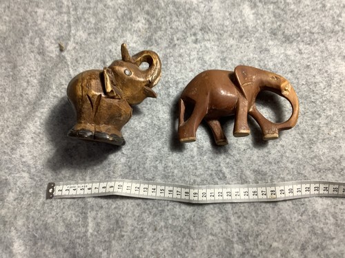 Wooden elephants 15 - wooden,
