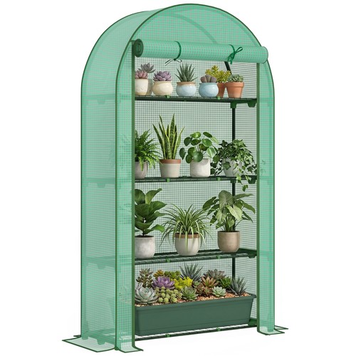 Outsunny tier portable mini - 4,