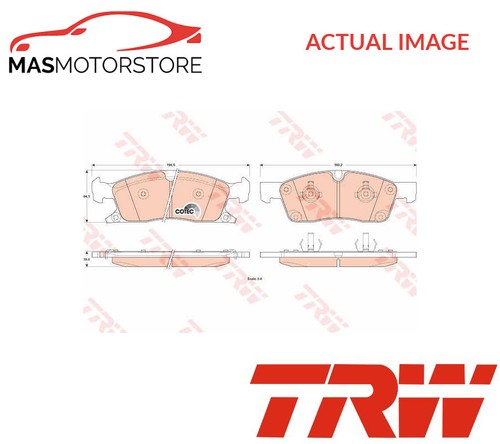 Brake pads set - set, braking