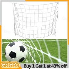 White Football Goal Nets