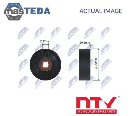 Rnk 023 ribbed belt guide - v-ribbed,