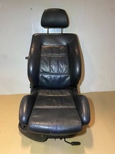 VW Golf 3 Seat Passenger Seat Heated Leather Black Front Right