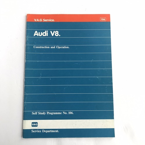 1988 audi service - vw,